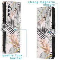 imoshion Coque silicone design Samsung Galaxy A14 (5G) - Glamour Botanic