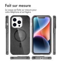 imoshion Coque Sparkle avec MagSafe iPhone 14 Pro - Noir