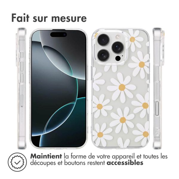 imoshion Coque Design Apple iPhone 16 Pro - Daisy Flower