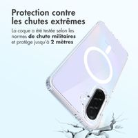 Accezz Coque arrière Xtreme Impact avec MagSafe Samsung Galaxy A36 - Transparent