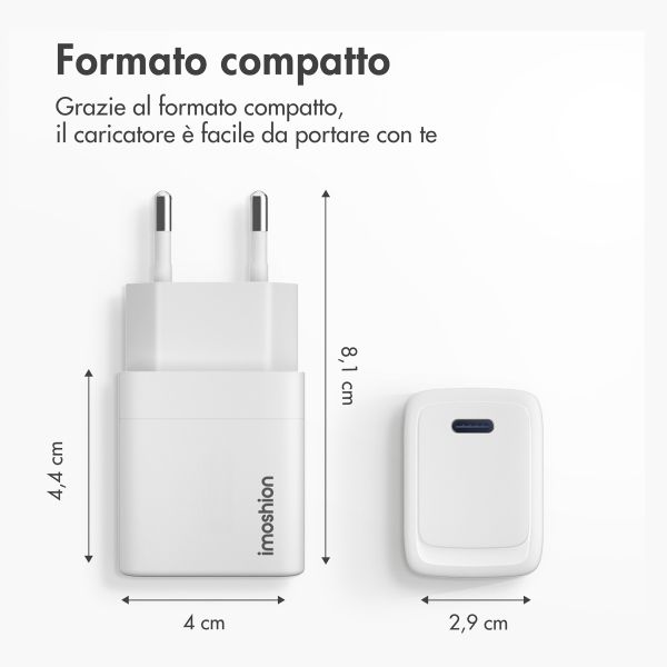 imoshion Adaptateur secteur 20 watts | USB-C - Blanc