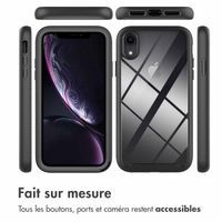 imoshion Coque 360° Full Protective iPhone Xr - Noir