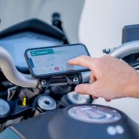 SP Connect Moto Mount LT - Support de téléphone pour moto (vélo) - Support universel pour les coques SPC+ - Noir