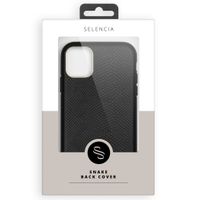 Selencia Coque Gaia Serpent iPhone 12 (Pro) - Noir