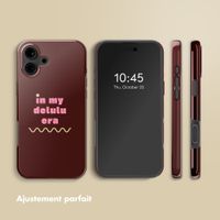 Selencia Coque arrière Vivid avec MagSafe Apple iPhone 16 - Delulu