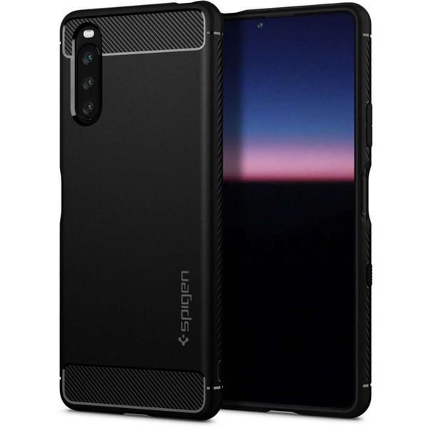 Spigen Coque Rugged Armor Sony Xperia 10 III - Noir