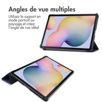 imoshion Coque tablette Trifold Samsung Galaxy Tab S8 / S7 - Bleu