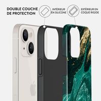 Burga Coque arrière Tough iPhone 13 - Emerald Pool