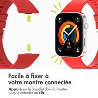 imoshion Bracelet en silicone pour Huawei Watch Fit 3 - Rouge