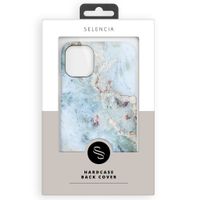 Selencia Coque Maya Fashion Samsung Galaxy S10 - Marble Blue