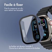 imoshion Coque rigide à couverture complète Apple Watch Ultra / Ultra 2 - 49 mm - Bleu foncé