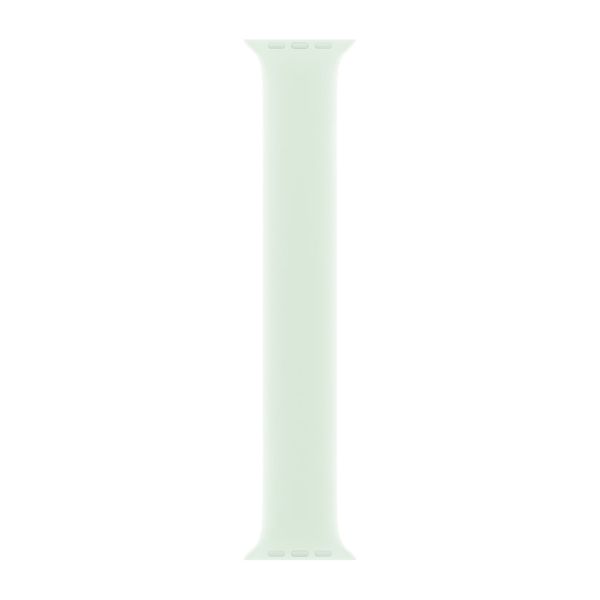 Apple Bracelet Boucle unique en Silicone Apple Watch | 38/40/41/42 mm - Taille 3 - Soft Mint