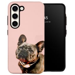 Concevez votre propre coque Tough Samsung Galaxy S23 - Blanc