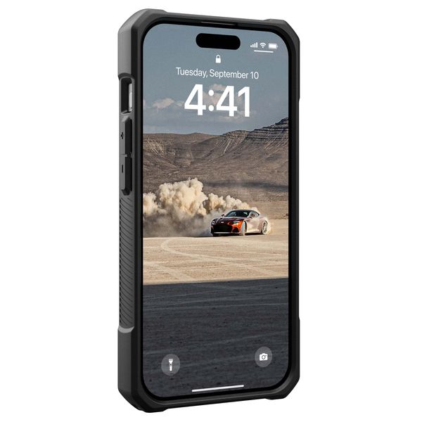 UAG Coque Monarch iPhone 15 Pro - Carbon Fiber