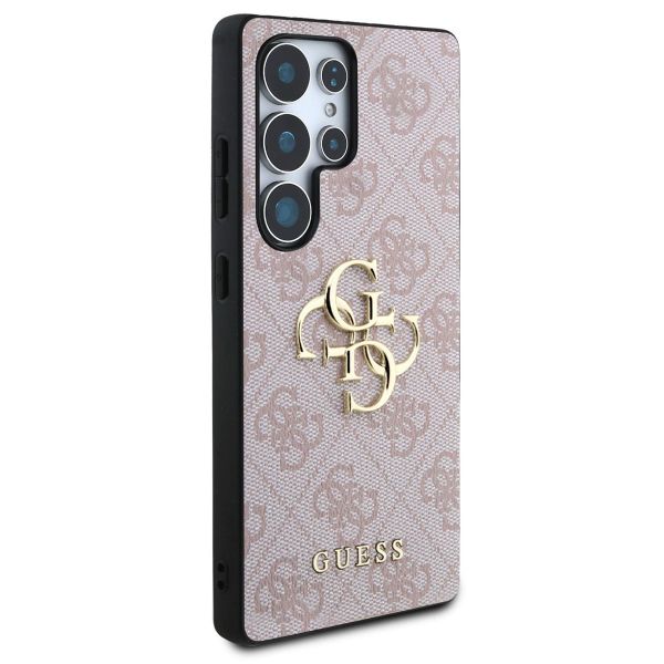 Guess Coque 4G Metal Logo Backcover Samsung Galaxy S25 Ultra - Rose