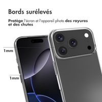 Accezz Coque Clear Apple iPhone 17 Pro - Transparent