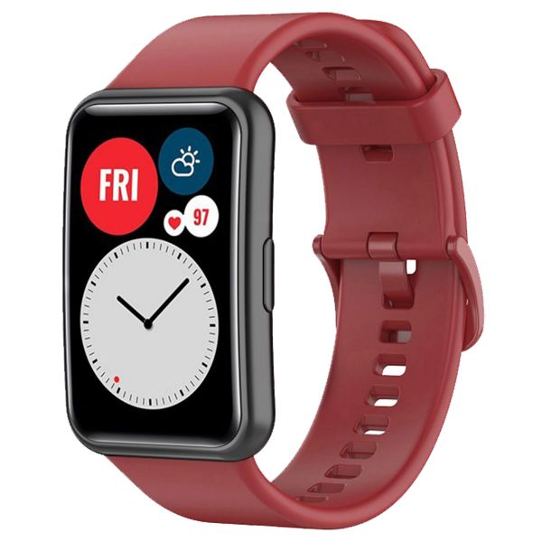 imoshion Bracelet en silicone Huawei Watch Fit - Rouge