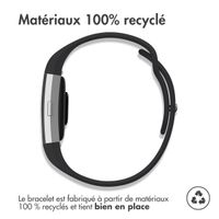 imoshion Bracelet sportif en silicone Fitbit Charge 2 - Noir / Lime