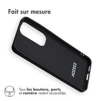 Accezz Coque Couleur Samsung Galaxy S25 - Noir