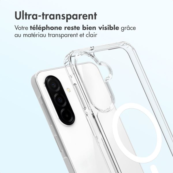 Accezz Coque arrière Xtreme Impact avec MagSafe Samsung Galaxy A17 (5G) - Transparent