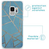 imoshion Coque Design Samsung Galaxy S9 - Blue Graphic