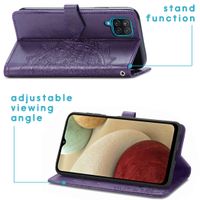 imoshion Etui de télephone Mandala Samsung Galaxy A12 - Violet