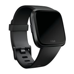 Fitbit Bracelet Classic silicone Fitbit Versa / Versa 2 / Versa Lite - Taille L - Noir