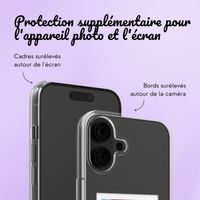 Coque avec votre propre photo et/ou texte Apple iPhone 16 - Polaroid