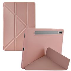 imoshion Coque tablette Origami Samsung Galaxy Tab S9 11.0 pouces - Rose Doré