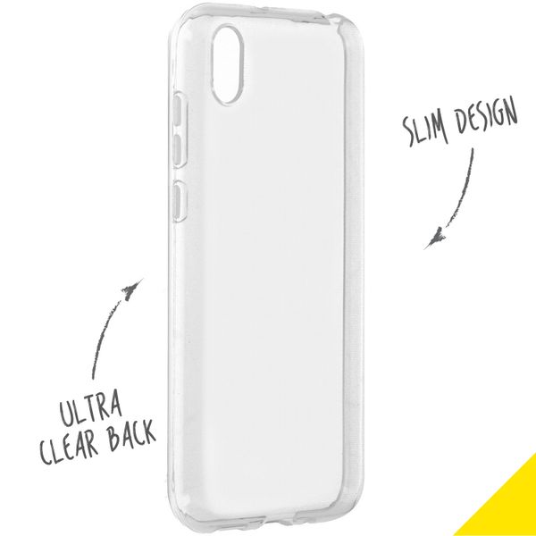 Accezz Coque Clear Huawei Y5 (2019) - Transparent