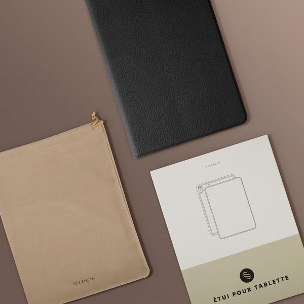 Selencia Coque tablette Riva Samsung Galaxy Tab S11 - Noir