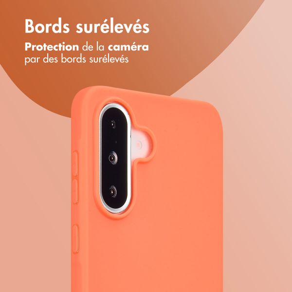 imoshion Coque Couleur Samsung Galaxy A36 / A56 - Apricot Crush Orange