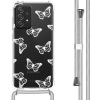 imoshion Coque Design avec cordon Samsung Galaxy A52(s) (5G/4G) - Butterfly