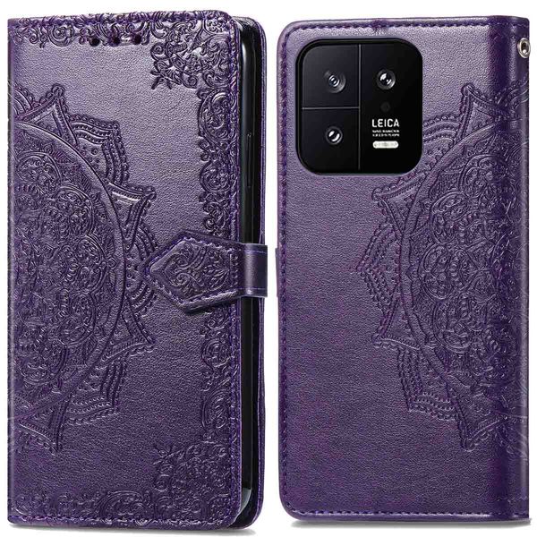 imoshion Etui de téléphone portefeuille Mandala Xiaomi 13 - Violet