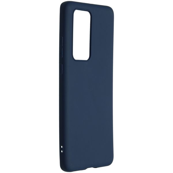 imoshion Coque Couleur Huawei P40 Pro - Bleu foncé