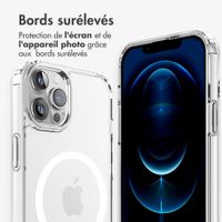 imoshion Coque MagSafe avec cordon amovible Apple iPhone 12 (Pro) - Transparent