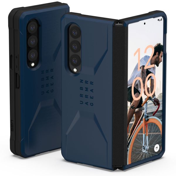 UAG Coque Civilian Samsung Galaxy Z Fold 4 - Bleu