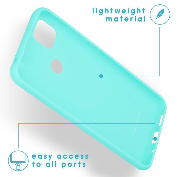 imoshion Coque Couleur Xiaomi Redmi 9C - Menthe verte