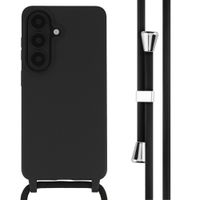 imoshion Coque en silicone avec cordon Samsung Galaxy S26 Plus - Noir