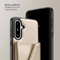 Selencia Coque à cordon avec porte-cartes enveloppe Sera Samsung Galaxy A36 / A56 - Champagne