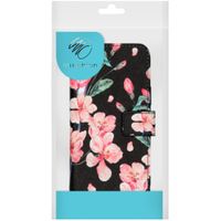 imoshion Coque silicone design iPhone 11 - Blossom Watercolor Black