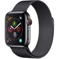 Apple ﻿Bracelet à boucle Milanais Apple Watch Series 1-9 / SE - 38/40/41 mm / Series 10 - 42 mm - Noir