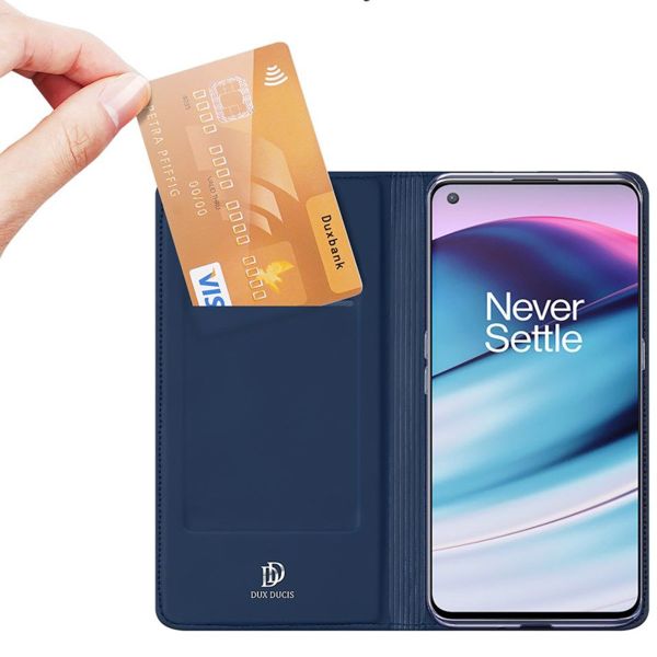 Dux Ducis Étui de téléphone Slim OnePlus Nord CE 5G - Bleu foncé