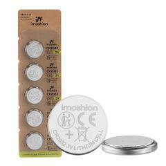 imoshion Pile bouton CR2032 - Batterie 3V Lithium - Lot de 5
