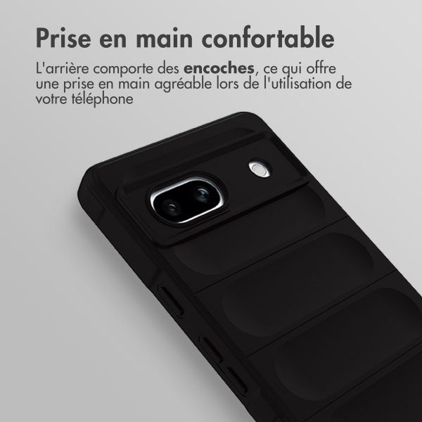 imoshion Coque arrière EasyGrip Google Pixel 7a - Noir