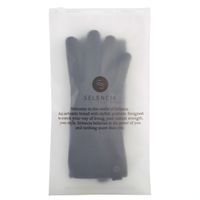 Selencia Gants Tactiles Effet Daim - Femme - Taille M - Noir