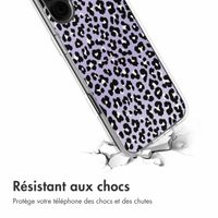imoshion Coque Design Apple iPhone 16 - Leopard Lilac
