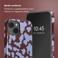 Selencia Coque arrière Vivid avec MagSafe Apple iPhone 14 - Moo'd Lavender Glow