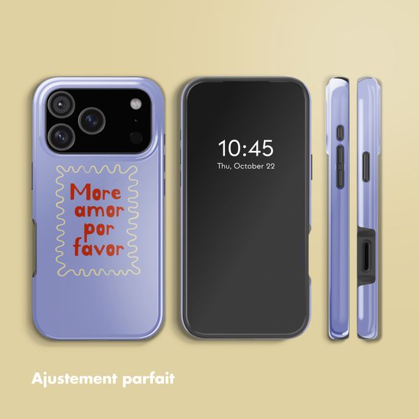 Selencia Coque arrière Vivid avec MagSafe Apple iPhone 17 Pro - More Amor
