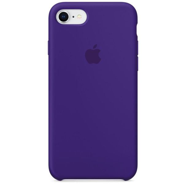 Apple Coque en silicone iPhone SE (2022 / 2020) / 8 / 7 - Ultra Violet